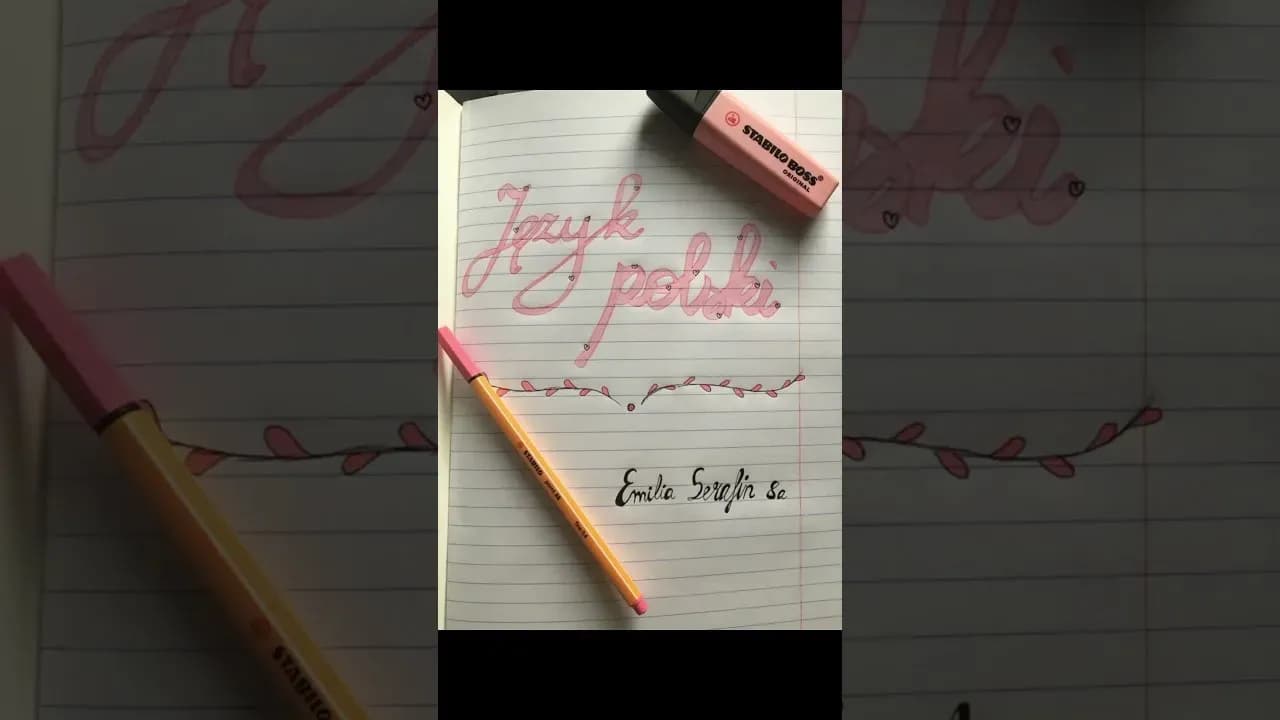 Jak ozdobić zeszyt do polskiego – kreatywne pomysły na dekorację