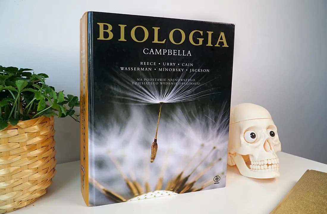 Biologia Campbella ile stron? Odkryj, co zawiera ta książka