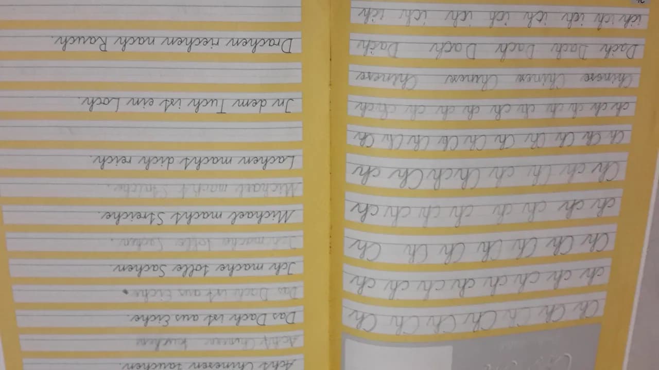 Jak pisać w zeszycie w szeroką linię, aby uniknąć bałaganu?